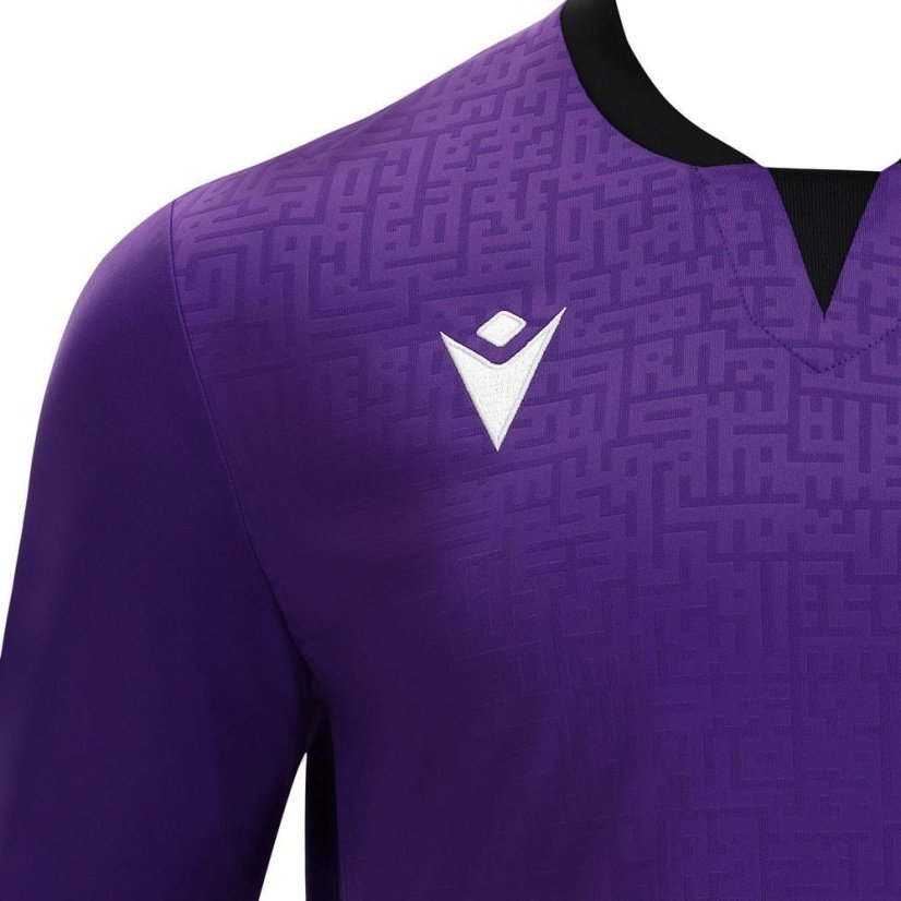 Dres Macron Cygnus Eco GK - Barva: Fialová, Velikost: M