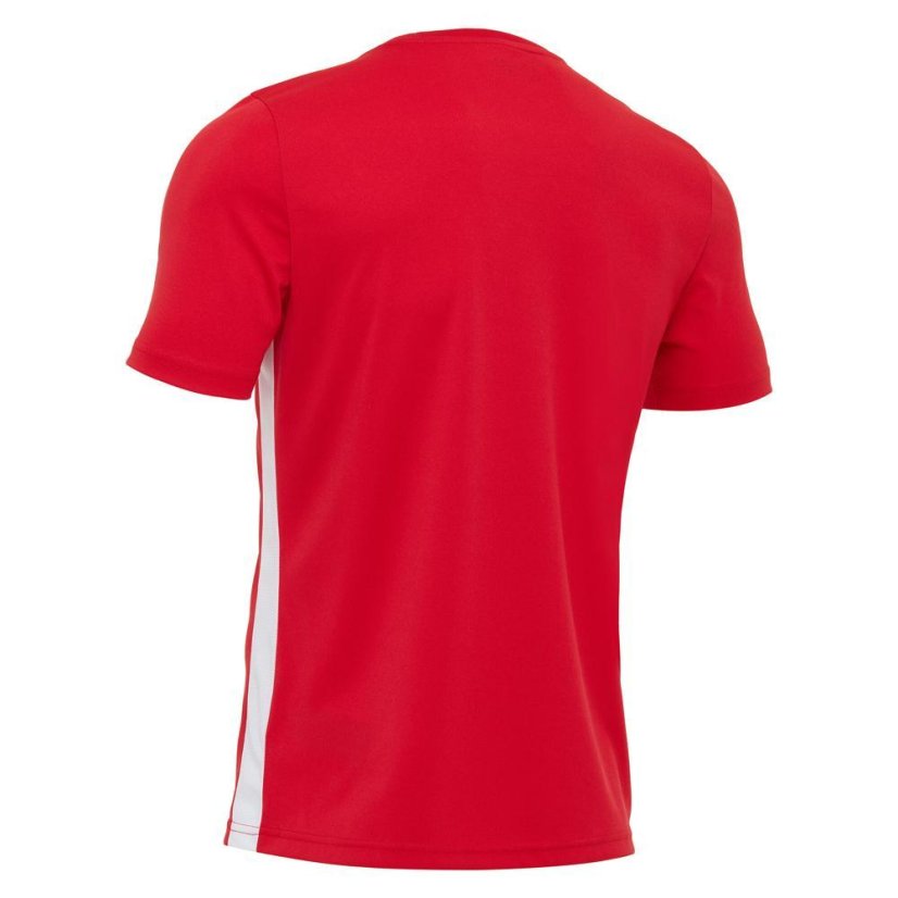 Dres Macron Sirius SS - Barva: Černá/červená, Velikost: 3XS