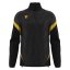 Sportovní top Macron Hollow 1/4 Zip - Barva: Černá/bílá, Velikost: L