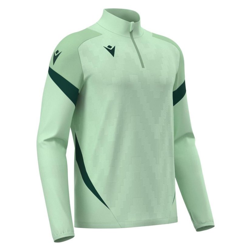 Sportovní top Macron Starfall 1/4 Zip - Farba: Čierna/biela, Veľkosť: 3XL