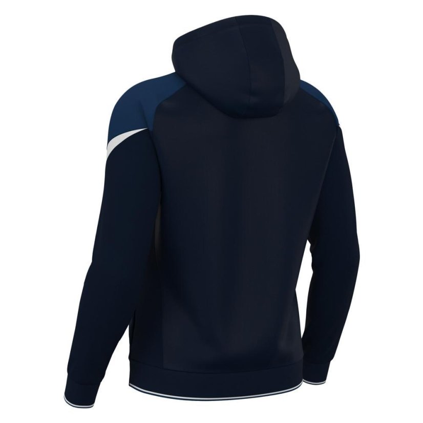 Sportovní mikina s kapucí Macron Alchemist - Barva: Lahvově zelená, Velikost: 3XL