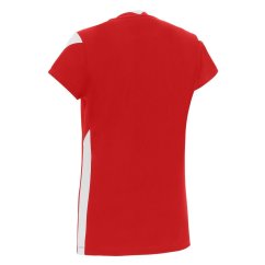 OXYGEN SHIRT WOMAN RED/WHT