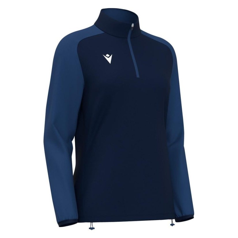 Top Macron Lena 1/4 Zip - Barva: Červená, Velikost: S