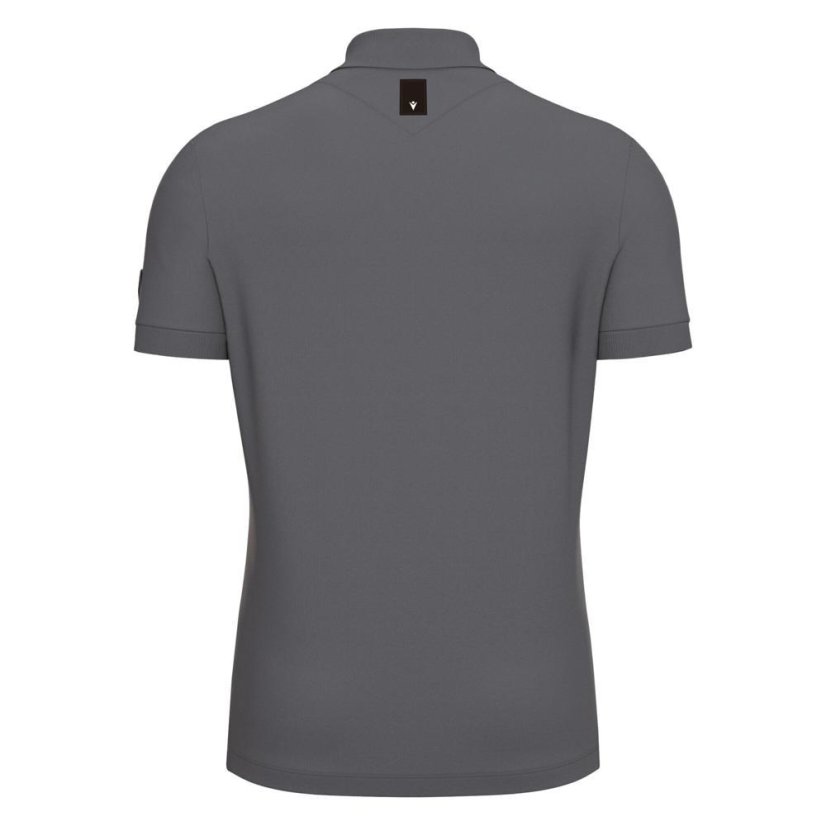 Sportovní polo tričko Macron Ath Icon Radiant - Barva: Bílá, Velikost: 3XL