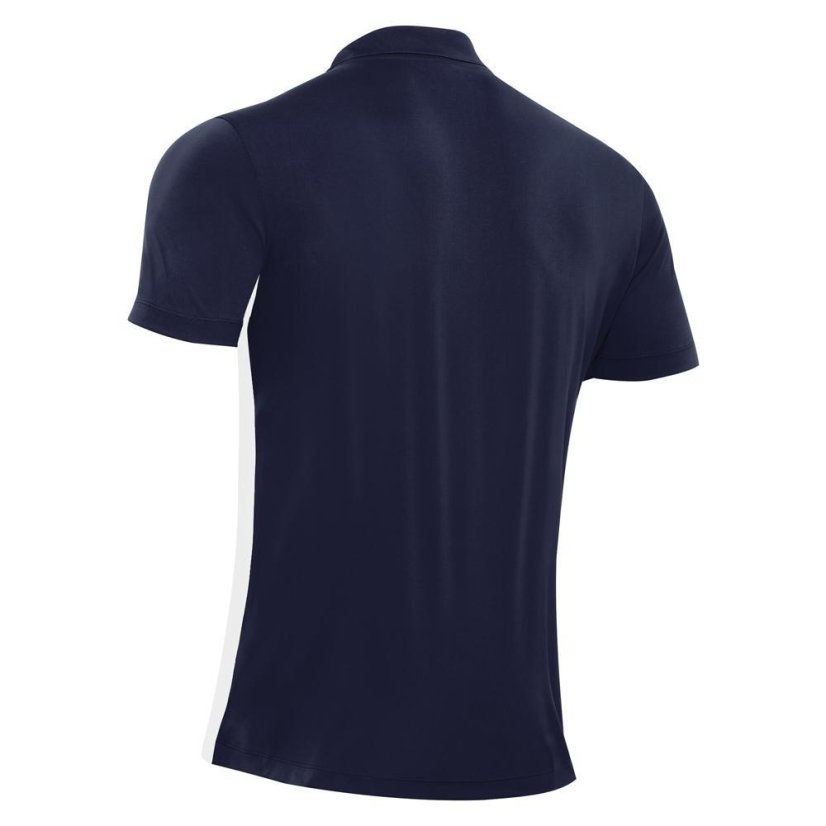 Polo tričko Macron Folk - Barva: Černá/červená, Velikost: 3XS