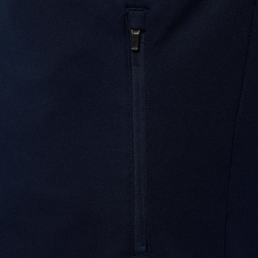 Sportovní mikina na zip Macron Sobek - Barva: Černá/červená, Velikost: 3XL