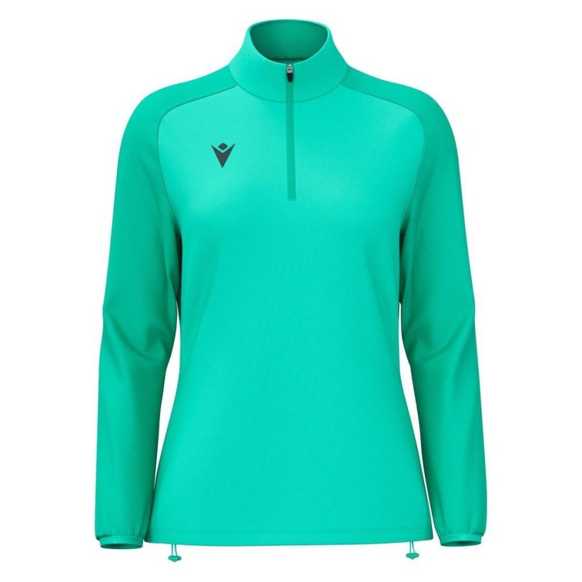 Top Macron Lena 1/4 Zip - Barva: Červená, Velikost: S
