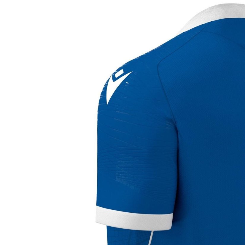 Dres Macron Wyvern Eco - Barva: Vínová/světle modrá, Velikost: M