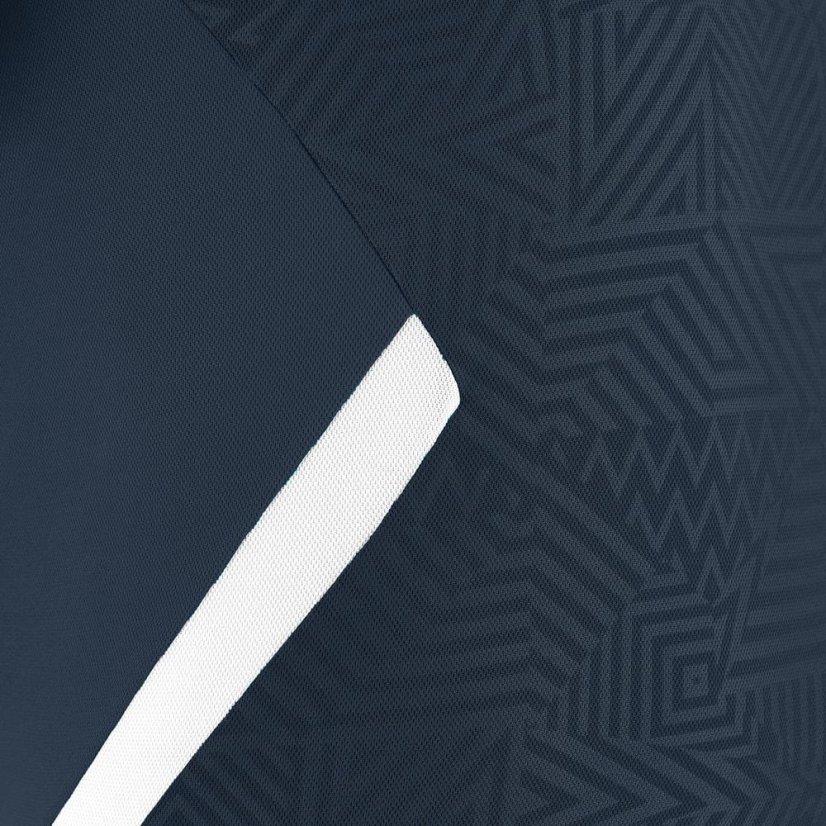 Polo triko Macron Rap - Barva: Červená/bílá, Velikost: M