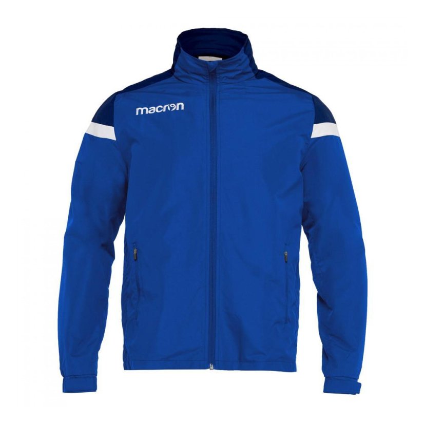 Nepromokavá sportovní bunda se zipem Macron Luzern - Barva: Černá, Velikost: 3XL