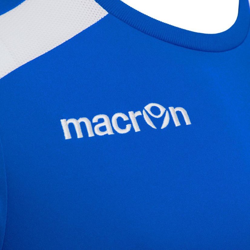 Dres Macron Sirius SS - Barva: Černá/červená, Velikost: 3XS