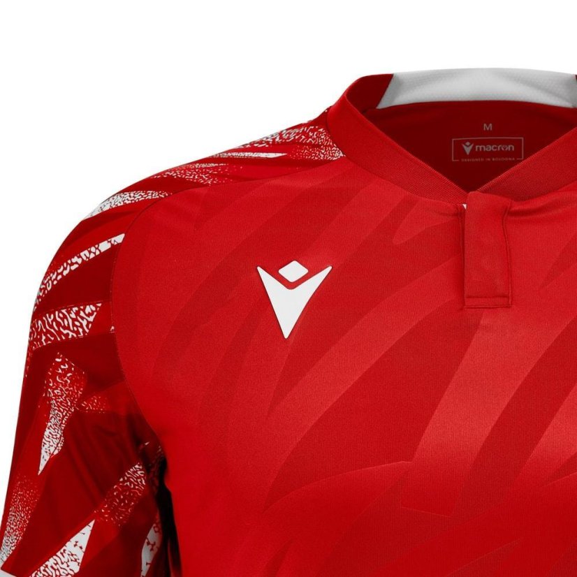 Dětský dres Macron Themis Eco - Barva: Tyrkysová, Velikost: XS