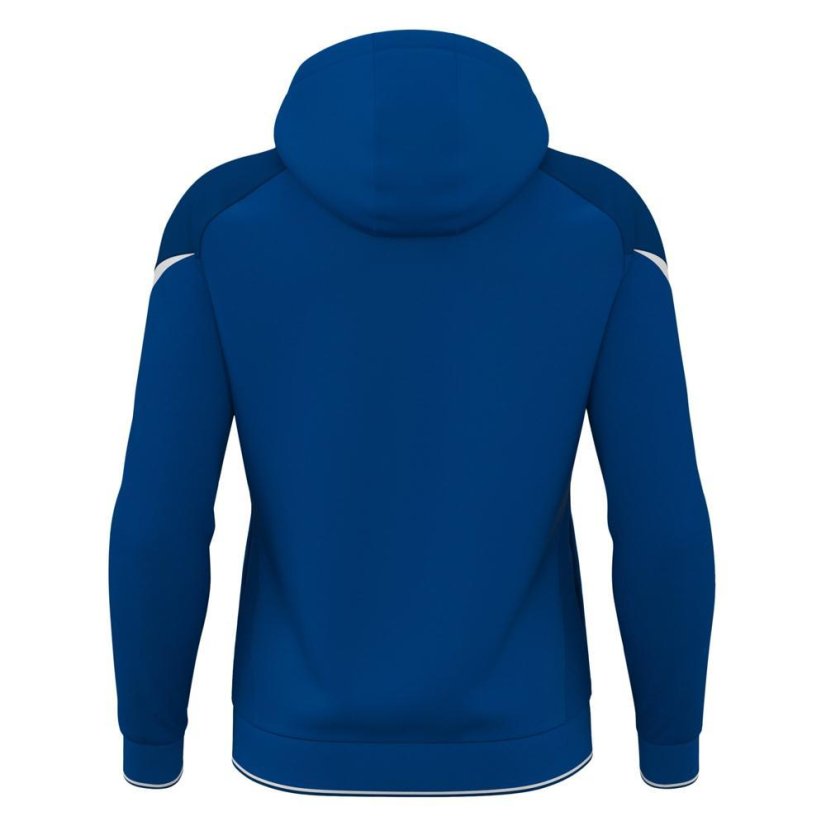 Sportovní mikina s kapucí Macron Alchemist - Barva: Lahvově zelená, Velikost: 3XL