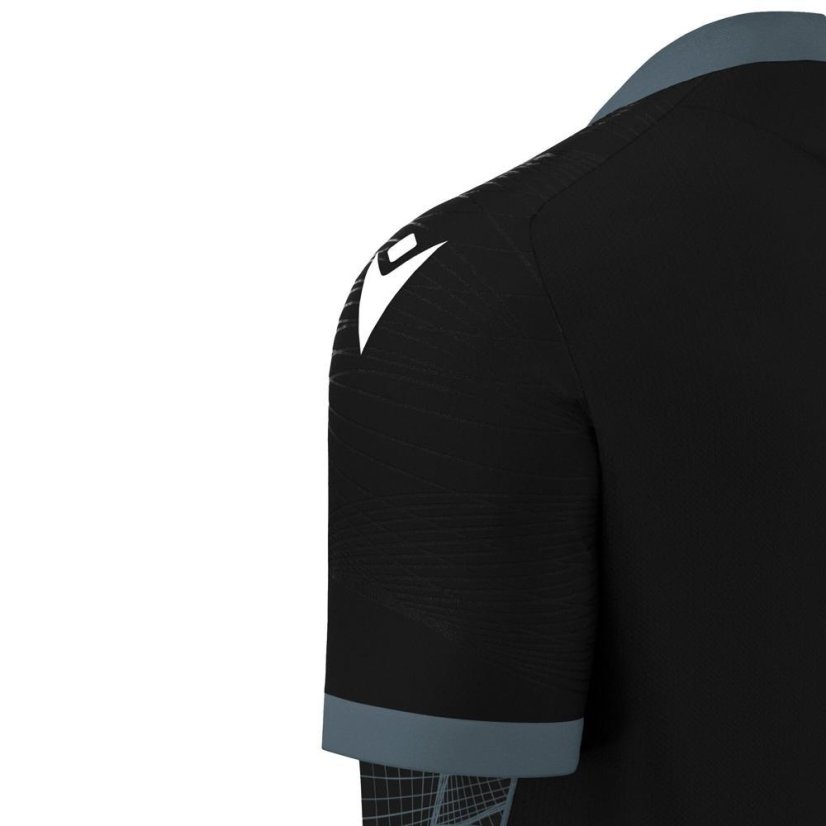 Dres Macron Wyvern Eco - Barva: Vínová/světle modrá, Velikost: M