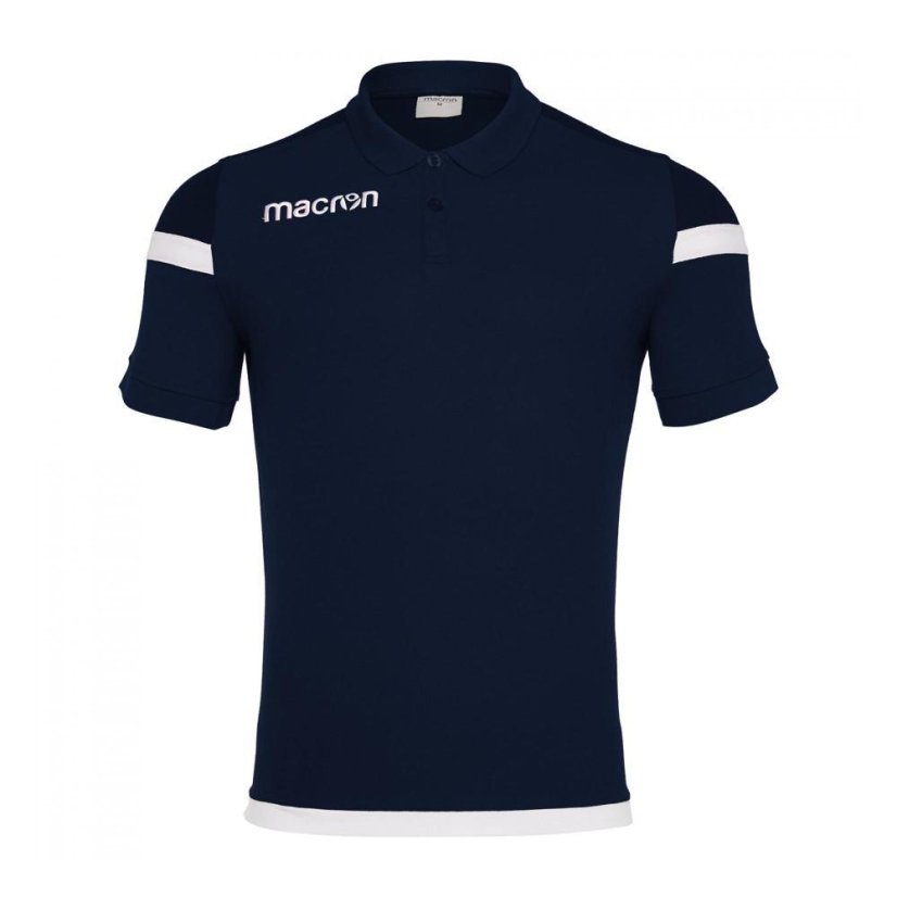 Sportovní polokošile Macron Shofar - Barva: Černá/červená, Velikost: 3XL