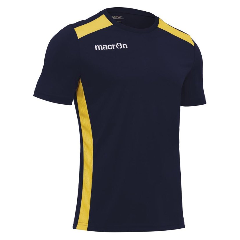 Dres Macron Sirius SS - Barva: Černá/červená, Velikost: 3XS
