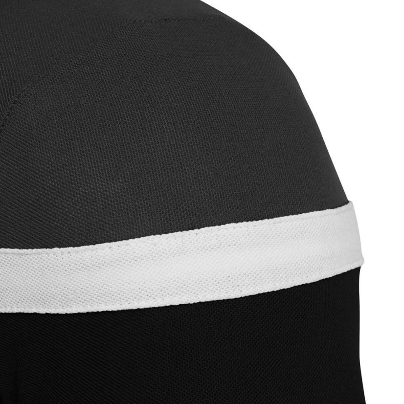 Sportovní polokošile Macron Shofar - Barva: Černá/červená, Velikost: 3XL