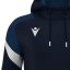 Sportovní mikina s kapucí Macron Alchemist - Barva: Lahvově zelená, Velikost: 3XL