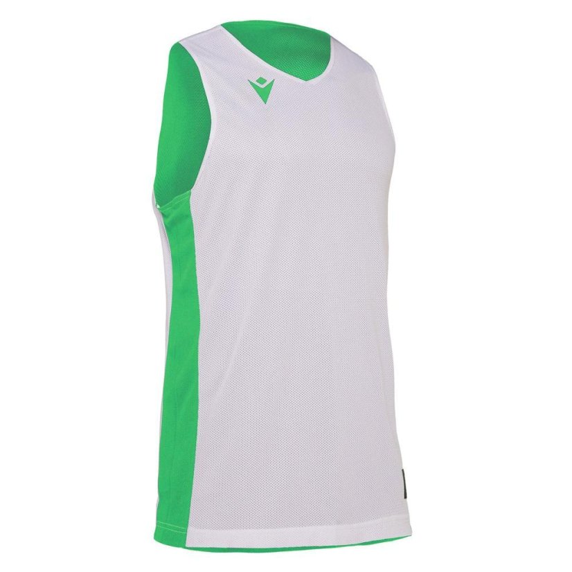 Sportovní dres bez rukávů Macron Propane Reversible - Barva: Černá/bílá, Velikost: 3XS