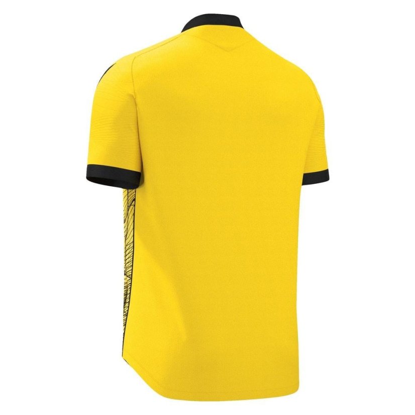 Dres Macron Wyvern Eco - Barva: Vínová/světle modrá, Velikost: M