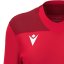 Dres Macron Beryl - Barva: Červená, Velikost: XS