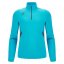 Mikina Macron Piave 1/4 ZIP - Barva: Světle modrá, Velikost: M