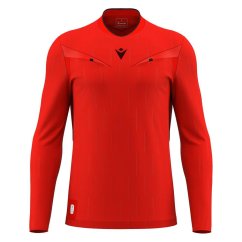 MENDEZ ECO REFEREE SHIRT LS  BRED/BLK | 800004631809 | L