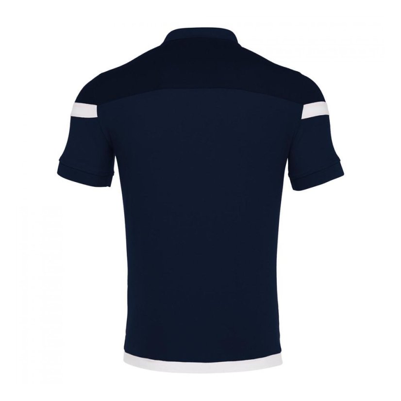 Sportovní polokošile Macron Shofar - Barva: Černá/červená, Velikost: 3XL