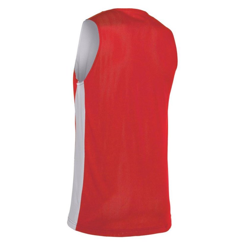 Sportovní dres bez rukávů Macron Propane Reversible - Barva: Černá/bílá, Velikost: 3XS
