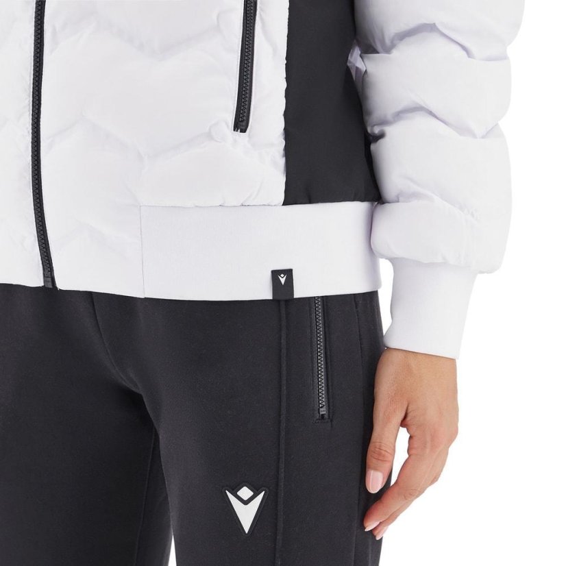 Bomber bunda Macron Ath Fce Kolari - Barva: Bílá, Velikost: S