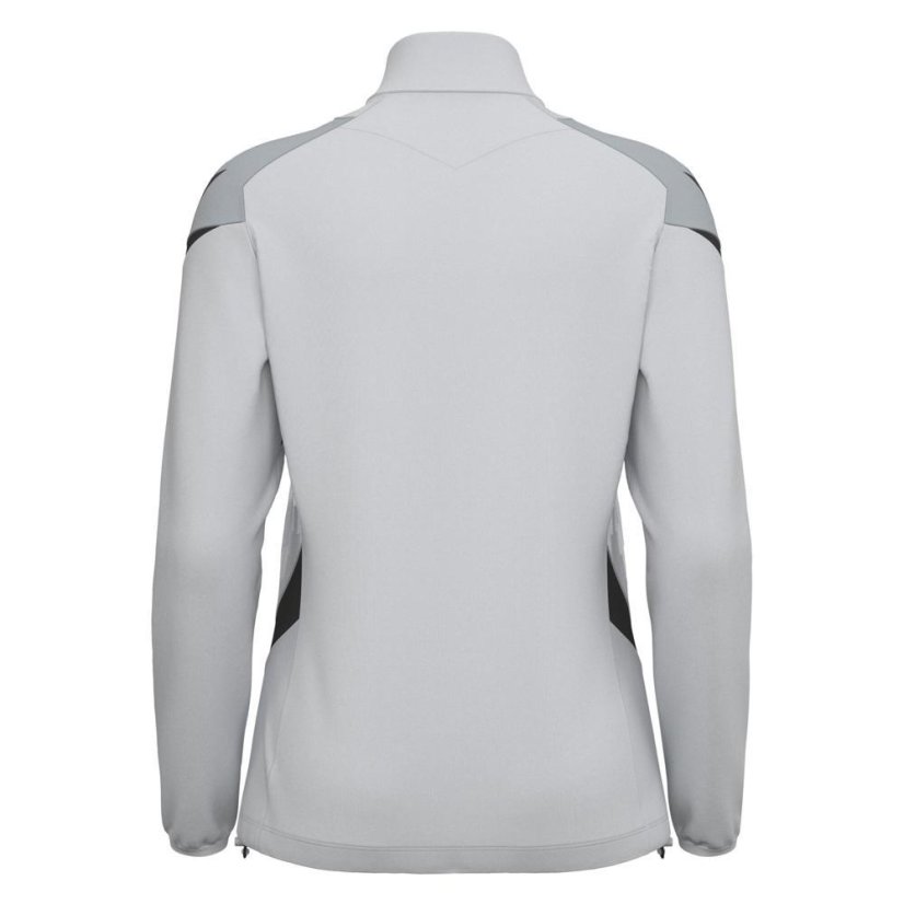 Sportovní top Macron Leona 1/4 Zip - Barva: Černá, Velikost: 3XL