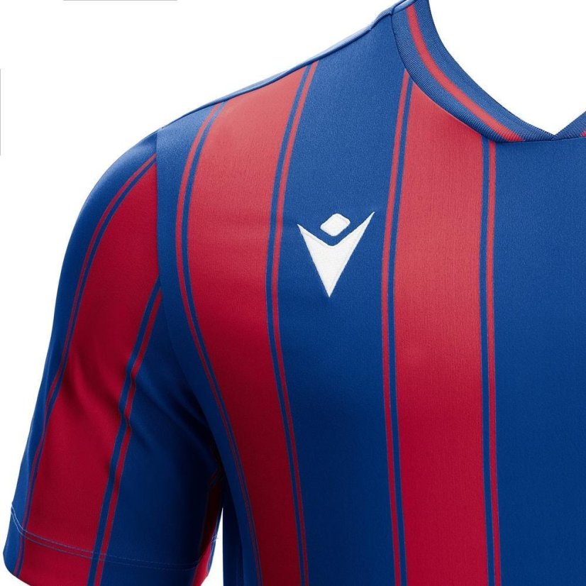 Dres Macron Sceptrum - Barva: Světle modrá/bílá, Velikost: M