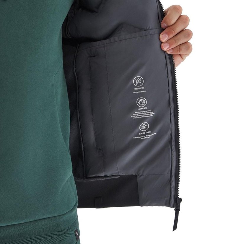 Bunda Macron Ath Fce Creise Bomber - Barva: Černá, Velikost: 5XL