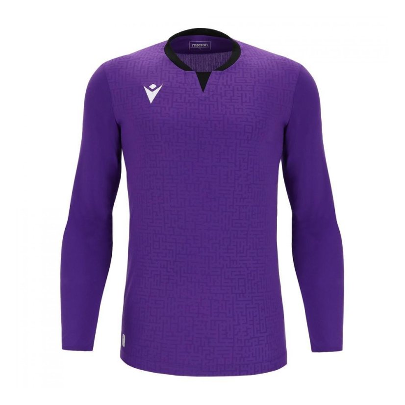 Dres Macron Cygnus Eco GK - Barva: Fialová, Velikost: M
