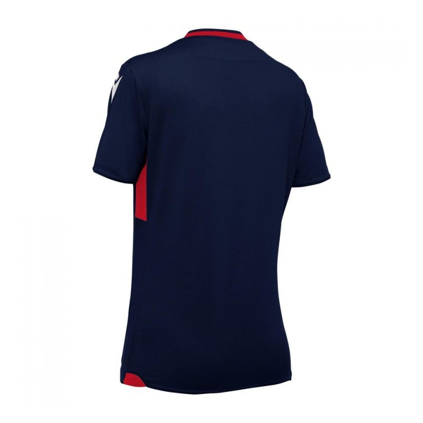 Dámský dres Macron Alya - Barva: Bílá/červená, Velikost: XXS