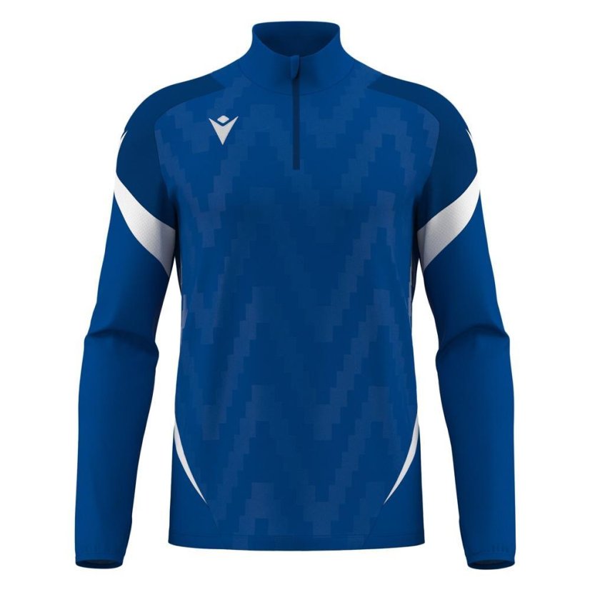 Sportovní top Macron Starfall 1/4 Zip - Farba: Čierna/biela, Veľkosť: 3XL