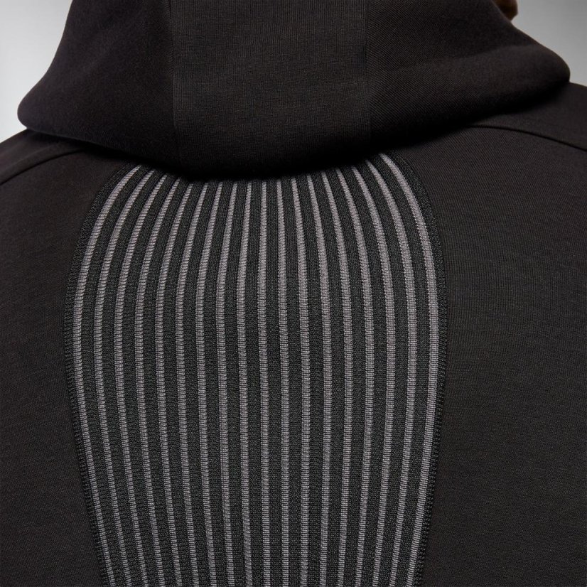 Sportovní mikina na zip s kapucí Macron Ath Icon Midnight - Barva: Army, Velikost: 4XL