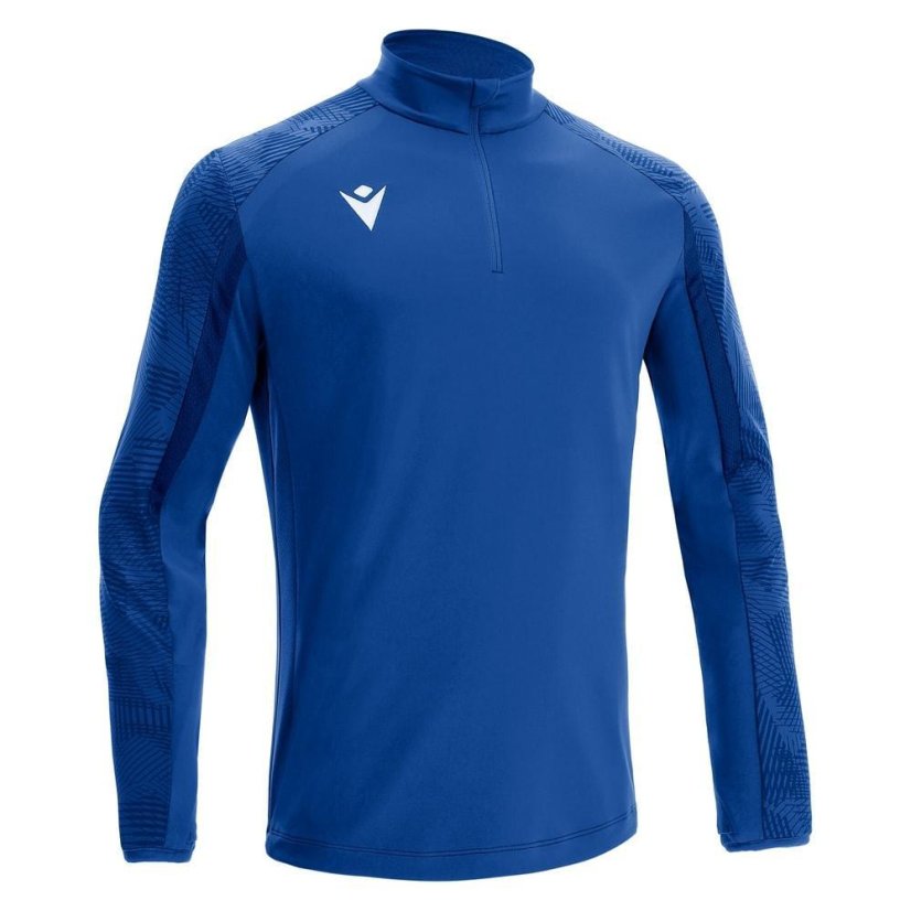 Triko Macron Naryn 1/4 ZIP - Barva: Lahvově zelená, Velikost: M