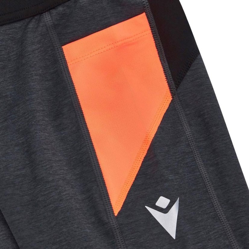 Kalhoty Macron Run SCD Cheryl Light Stretch 3/4 - Farba: Biela/čierna, Veľkosť: XS