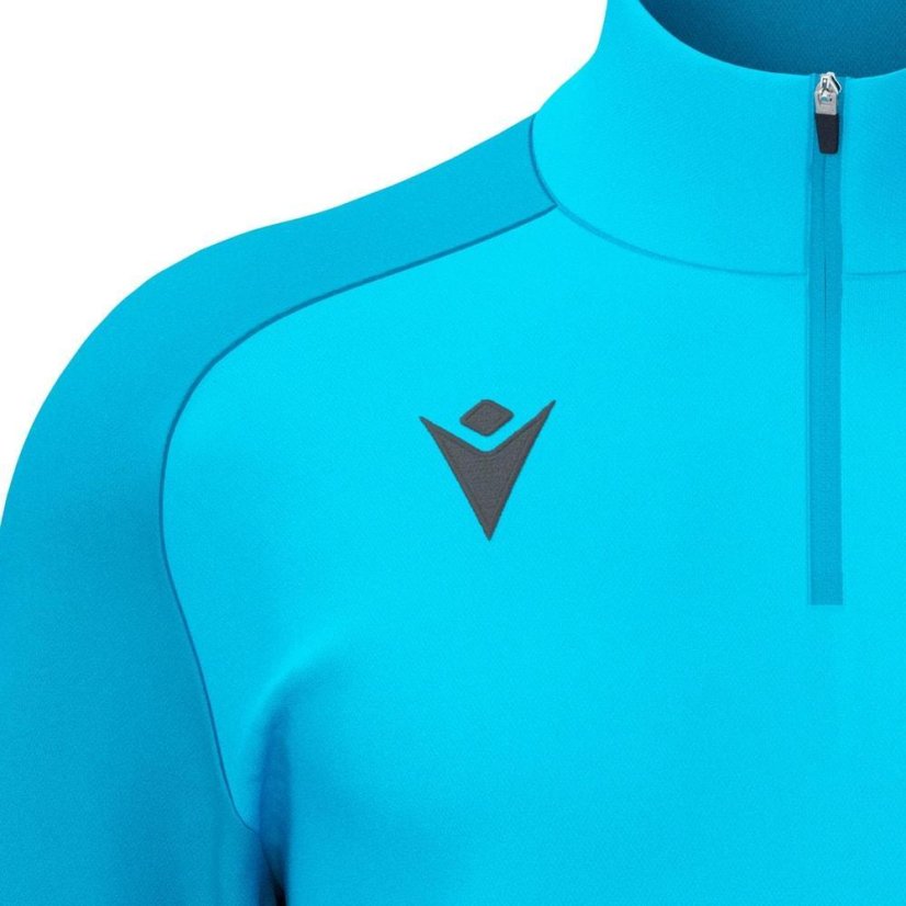 Top Macron Isen 1/4 Zip - Barva: Královská modrá, Velikost: S