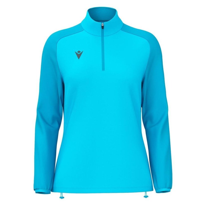 Top Macron Lena 1/4 Zip - Barva: Červená, Velikost: S