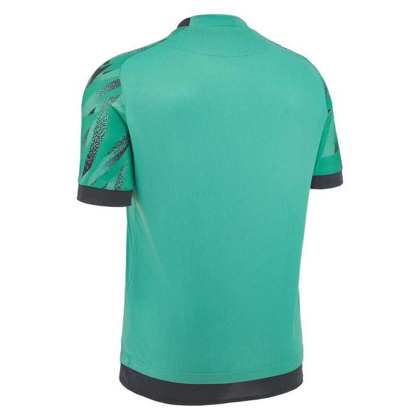 Dětský dres Macron Themis Eco - Barva: Tyrkysová, Velikost: XS