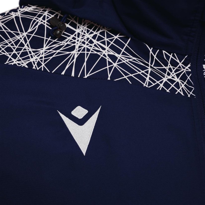 Nepromokavá bunda s kapucí Macron Lahti - Barva: Černá, Velikost: L