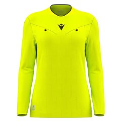 TESS ECO WMN REFEREE SHIRT  NYEL/BLK | 800004651509 | XS