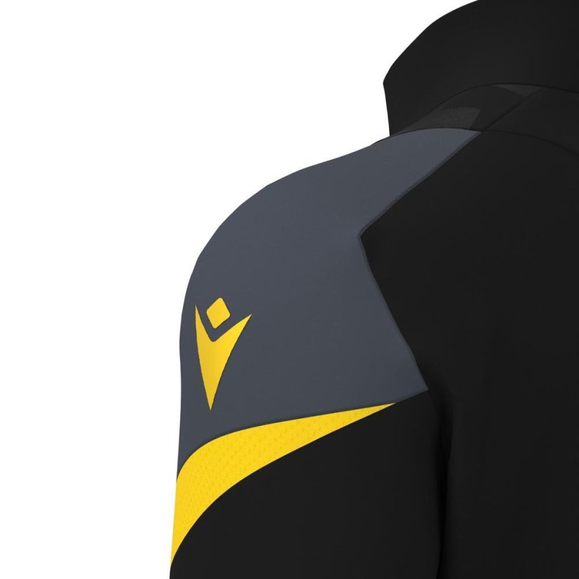 Sportovní top Macron Starfall 1/4 Zip - Farba: Čierna/biela, Veľkosť: 3XL