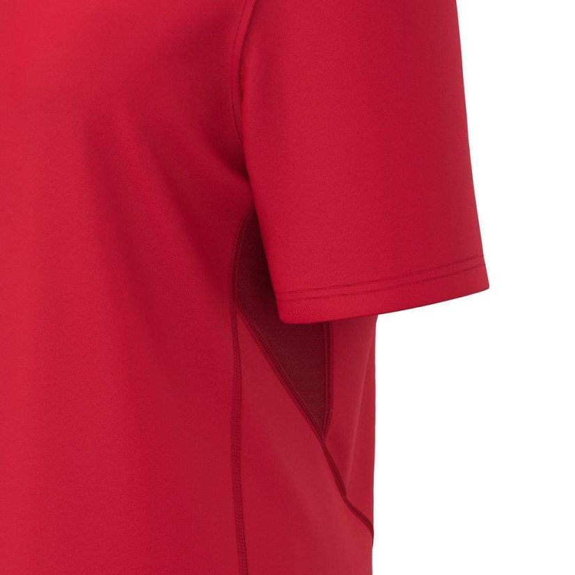 Dres Macron Beryl - Barva: Červená, Velikost: XS
