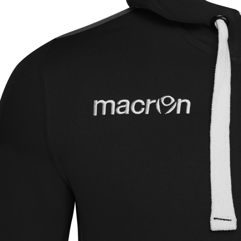 Mikina Macron Motown Felpa - Barva: Šedá, Velikost: 3XL