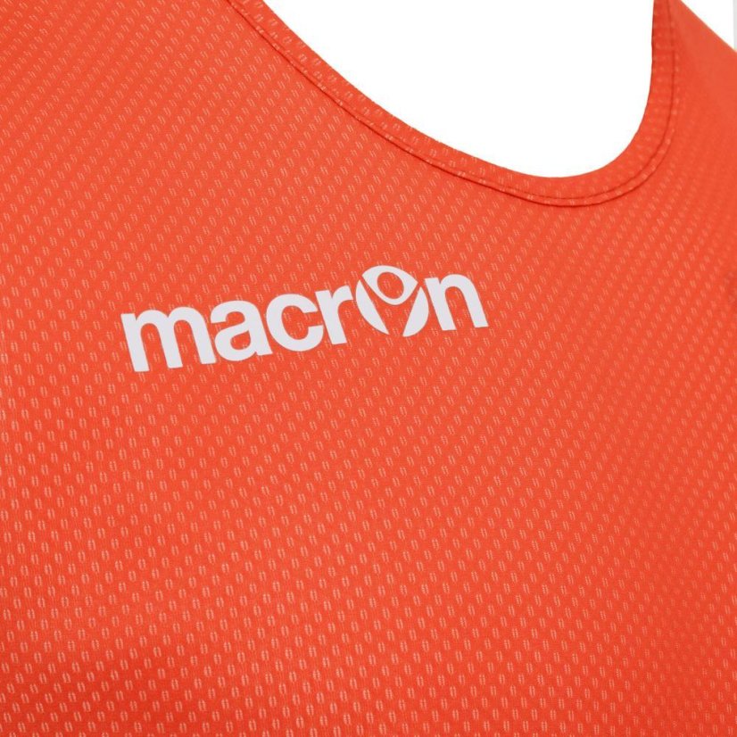 Oboustraný set Macron X400 - Farba: Oranžová/biela, Veľkosť: 3XL