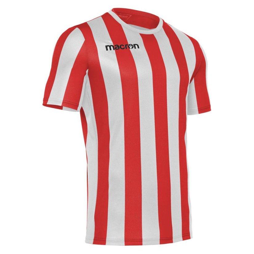 TREVOR SHIRT RED/BLK SS - Barva: Černá/bílá, Velikost: 3XL