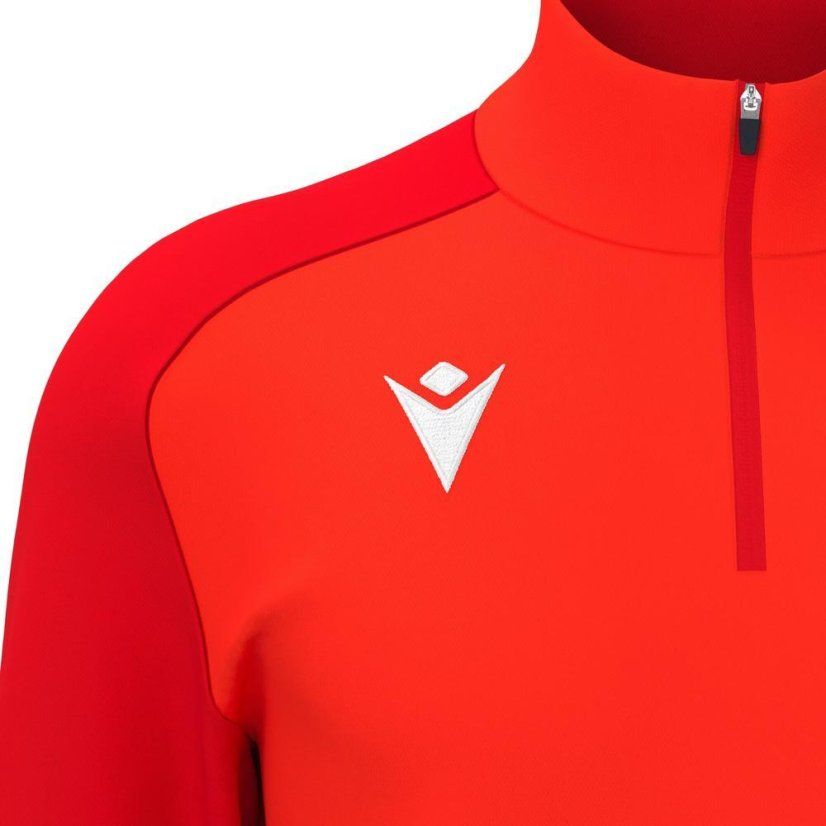 Top Macron Isen 1/4 Zip - Barva: Královská modrá, Velikost: S